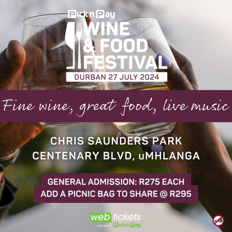 Pick n Pay Wine & Food Festival Returns for 2024 Pick n Pay Wine and